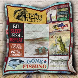 Time To Fishing Quilt Bt10_0708  Quilt